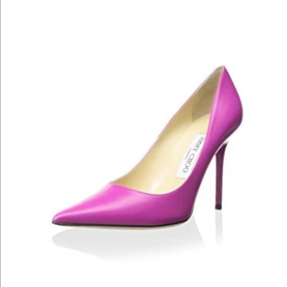 Jimmy Choo - Abel Leather Pump in Jazzberry